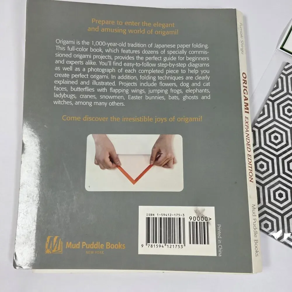 Origami : The Art and Fun of Japanese Paper Folding by Fumiaki Shingu With paper